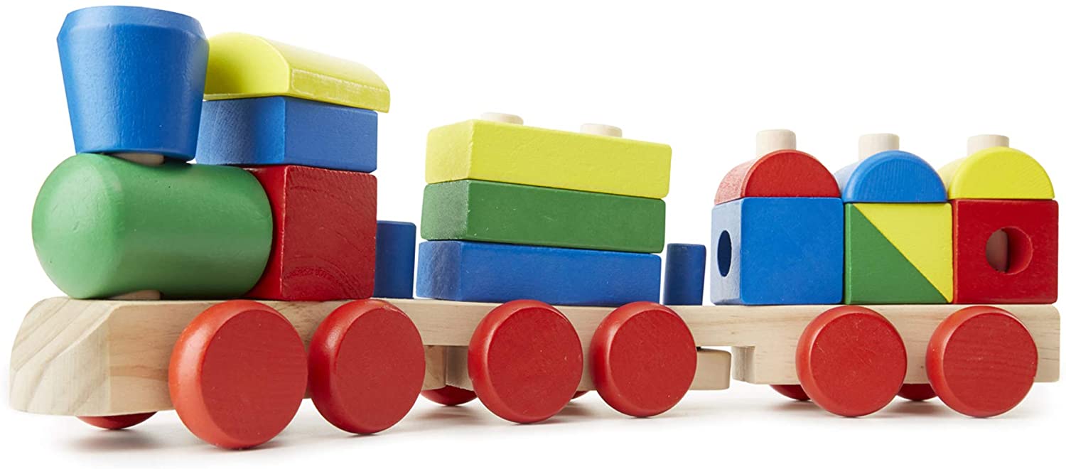 Melissa & Doug Stacking Train – Holmans Bookshop